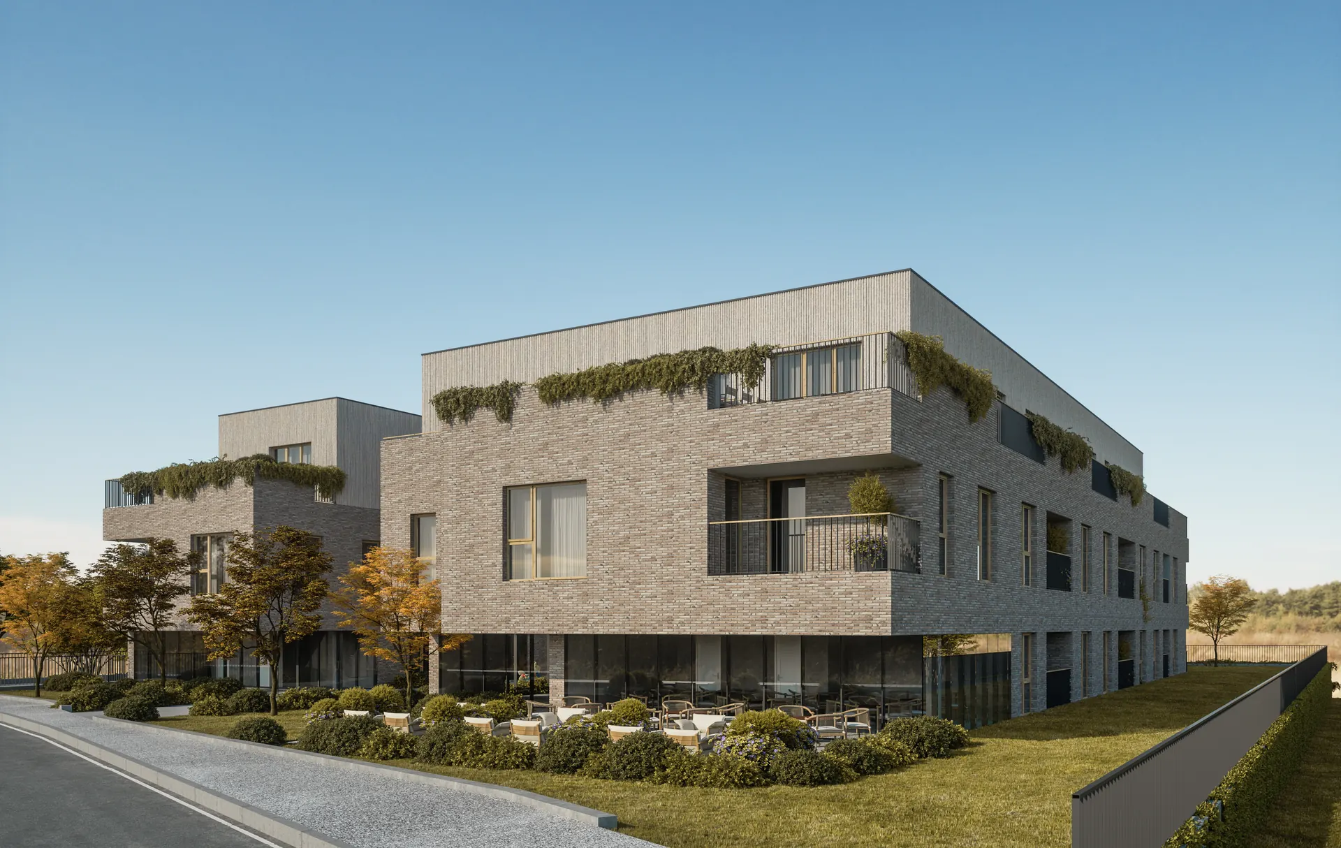 ResidenceZ Zabok — vizualizacija ulaznog pročelja